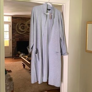 J.Crew Ella open front long sweater-blazer